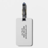 パリは常に良いアイディアラゲージタグ ラゲッジタグ (裏面縦)