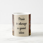 パリは常に良いアイディア – コーヒーマグ コーヒーマグカップ (中央)