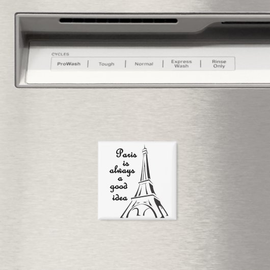 パリは常に良いアイディア マグネット (インサイチュ (食洗機))