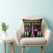 パリは幸せだ クッション (椅子)