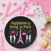 パリは幸せだ ペーパープレート (パーティー)