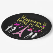 パリは幸せだ ペーパープレート (アングル)