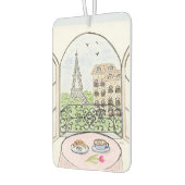 パリは良いアイディア カーエアーフレッシュナー (左)