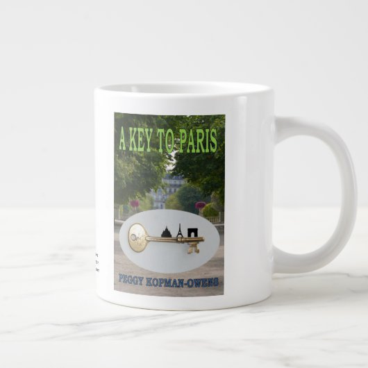 「パリへの鍵」 ジャンボコーヒーマグカップ (右)