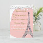 パリへようこそ 招待状 (スタンド正面)