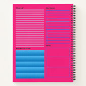 パリをテーマにしたエッフェルタワースパイラルノート ノートブック (裏面)