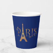 パリをテーマにしたスイーツ16 紙コップ (正面)
