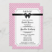 パリをテーマにしたブライダルシャワー招待状 招待状 (正面/裏面)