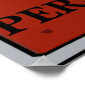 パリアッチ、ヴィンテージ・オペラポスター、 ポスター (角)