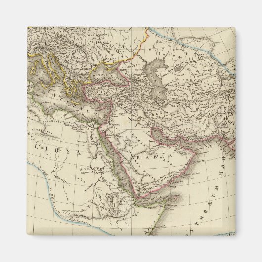 パリアトラスの地図 マグネット (正面)