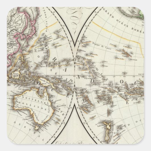 パリアトラスマップ スクエアシール (正面)