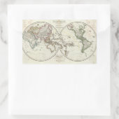 パリアトラスマップ 長方形シール (バッグ)