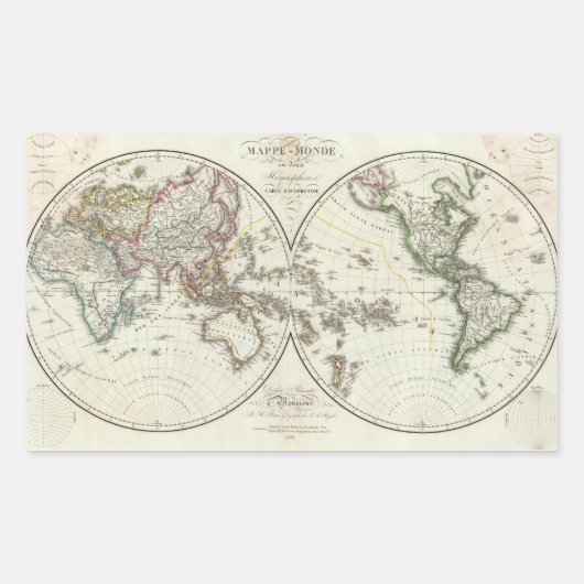 パリアトラスマップ 長方形シール (正面)