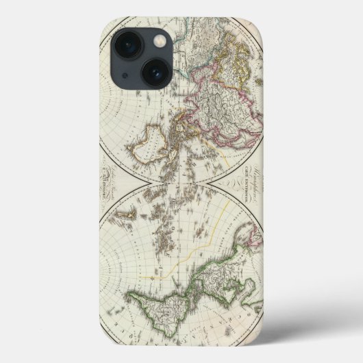パリアトラスマップ Case-Mate iPhoneケース (裏面)