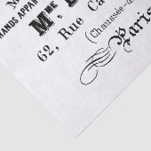 パリアパートメントタイポグラフィ 薄葉紙 (詳細)