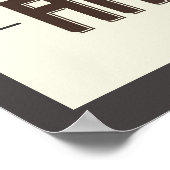 パリアルクドゥトリオンフヴィンテージ ポスター (角)