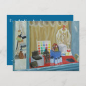 パリアートショップ ポストカード (正面/裏面)