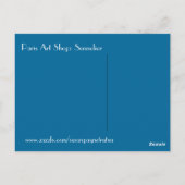 パリアートショップ ポストカード (裏面)