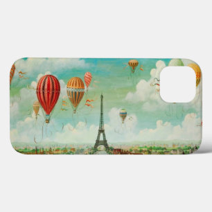 パリアート上空のヴィンテージ iPhone 13ケース