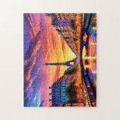 パリアート1スカイラインアートフォトパズルパリフランス ジグソーパズル (縦)