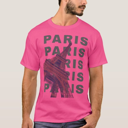 パリインクールヴィンテージ Tシャツ (正面)