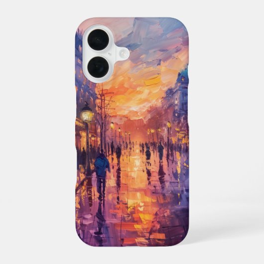パリインザ夕べ iPhone 16ケース (裏面)