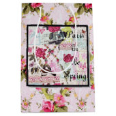 パリインザ春 ミディアムペーパーバッグ (正面)