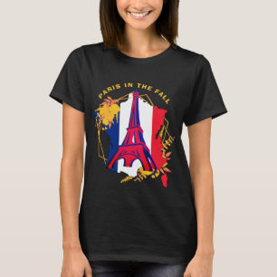 パリインザ秋 フランスの Tシャツ