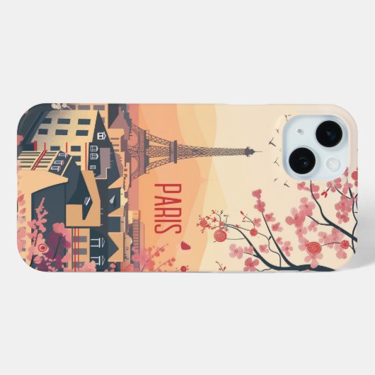 パリイン春 Case-Mate iPhoneケース (裏面 (横))