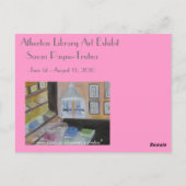 パリウィンドウショッピング ポストカード (裏面)