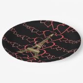 パリエッフェルタワーをテーマにした紙プレート ペーパープレート (アングル)