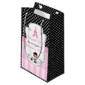 パリエッフェルタワーアフリカンアメリカン スモールペーパーバッグ (正面アングル)