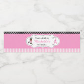 パリエッフェルタワーアフリカンアメリカン ペットボトルラベル (シングルラベル)