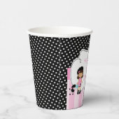 パリエッフェルタワーアフリカンアメリカン 紙コップ (右)