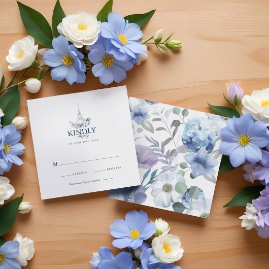 パリエッフェルタワーウォーターカラーフローラホワイト結婚ズ