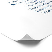 パリエッフェルタワーウォーターカラーフローラホワイト結婚ズ ポスター (角)