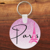 パリエッフェルタワーグラデーション キーホルダー (正面)