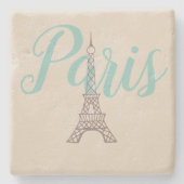 パリエッフェルタワーコースター ストーンコースター (正面)