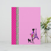 パリエッフェルタワーテーマスクラップブック紙 (スタンド正面)