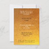 パリエッフェルタワーバルーンホワイト金ゴールド 招待状 (裏面)