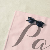 パリエッフェルタワービーチタオル ビーチタオル (インサイチュ)