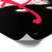 パリエッフェルタワーピンク ポスター (角)