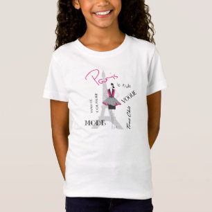 パリエッフェルタワーファッション Tシャツ
