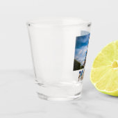 パリエッフェルタワーフランスのフランスシティ旅行写真 ショットグラス (左)