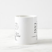 パリエッフェルタワーフランスのラバーパリジャンフランス コーヒーマグカップ (中央)