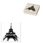 パリエッフェルタワーフランスヴィンテージ ラバースタンプ (押印)