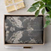 パリエッフェルタワーフローラエフェメラスクリプトデクページ 薄葉紙 (ギフト)