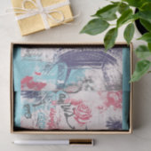 パリエッフェルタワーフローラティッシュペーパー 薄葉紙 (ギフト)