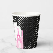 パリエッフェルタワーブルネットガール 紙コップ (左)