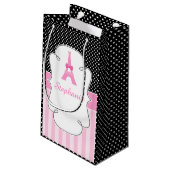 パリエッフェルタワーブロンドガール スモールペーパーバッグ (裏面アングル)